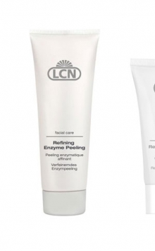 LCN Refining Enzyme Peeling & Regenerating Cream Serum & Revitalizing Cream 24h, ca. 18 Euro & ca. 27 Euro & ca. 26 Euro