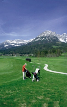Golfen beim Wilden Kaiser
