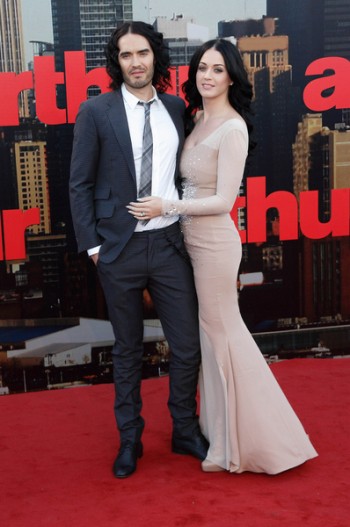 Russell Brand and Katy Perry