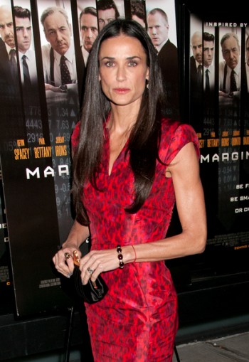 "Margin Call" New York City Premiere - Arrivals Demi Moore/ PR Photos