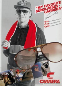 “Carrera teams up with RUSH, on two-time Academy Award® winner Ron Howard's spectacular big-screen re-creation of the merciless 1970s rivalry between James Hunt and Niki Lauda”